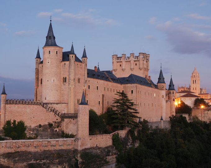 Alcazar din Segovia (Spania)